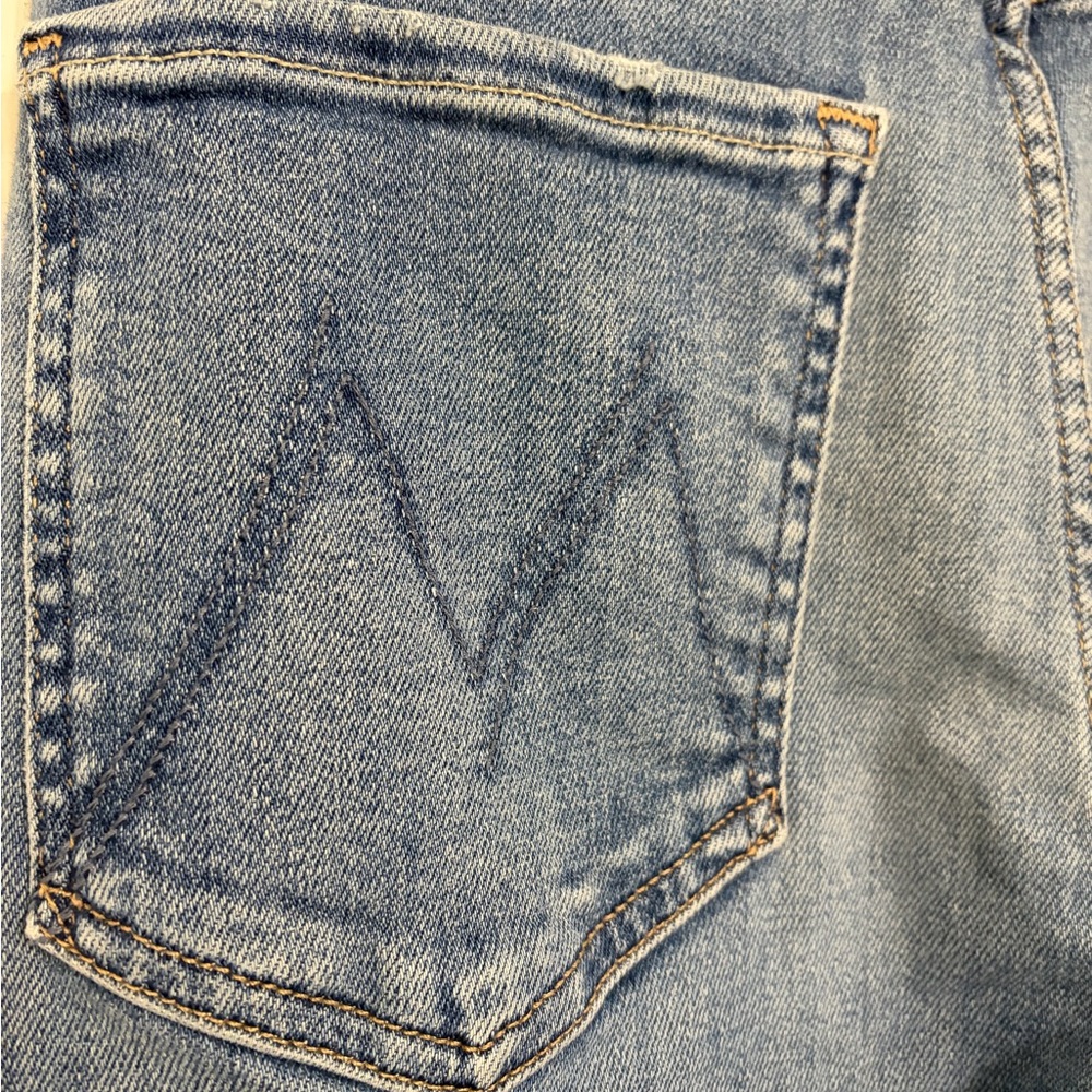 MOTHER Blue Flare & Wide Leg Jeans